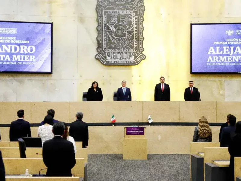 Alejandro Armenta se compromete con diputados a exigir mayor eficiencia a su gabinete