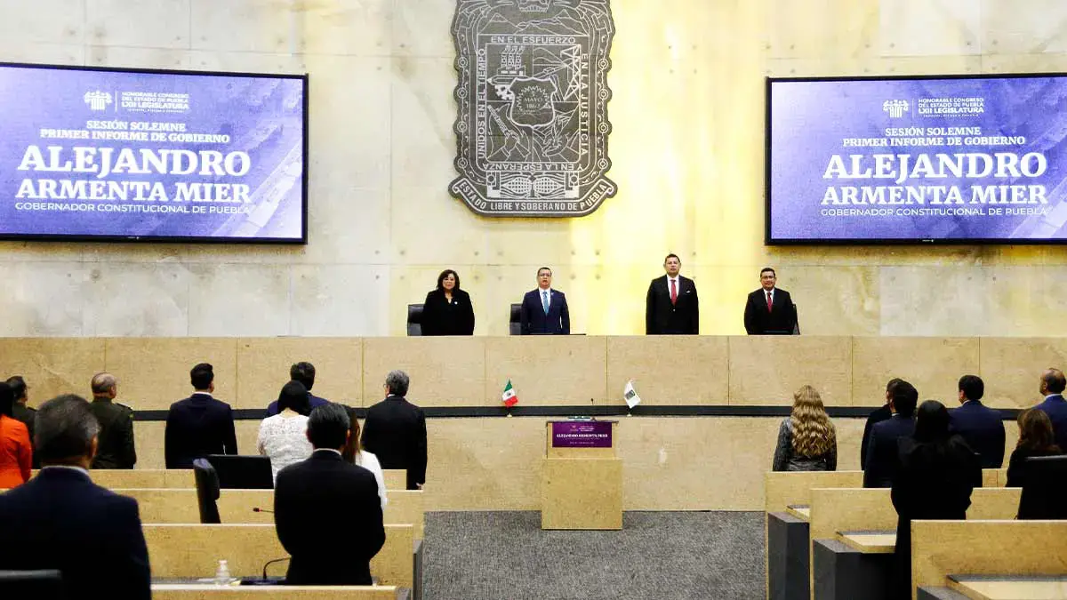 Alejandro Armenta se compromete con diputados a exigir mayor eficiencia a su gabinete