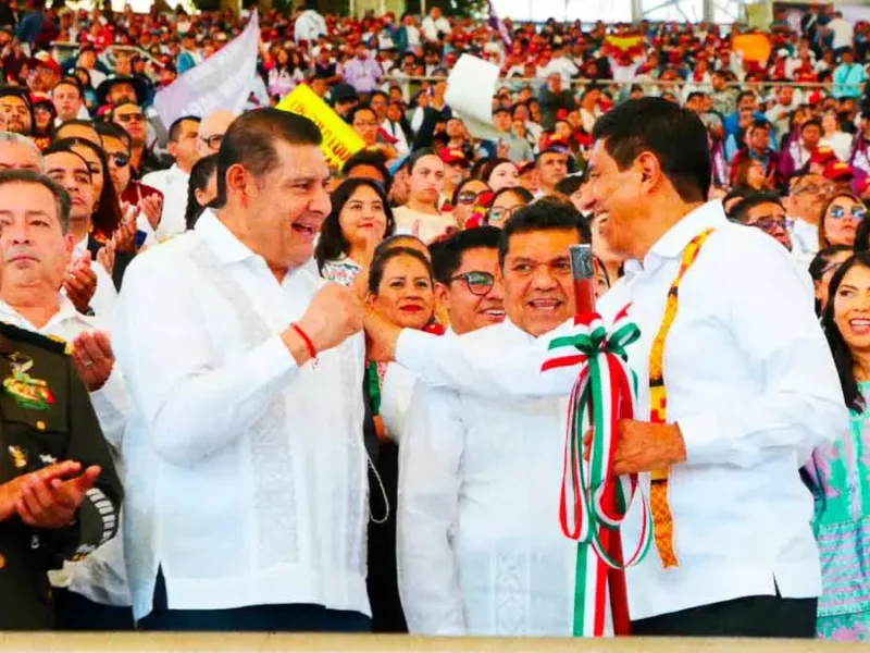 Alejandro Armenta respalda gestión de Salomón Jara en Oaxaca; destacan lazos regionales y seguridad