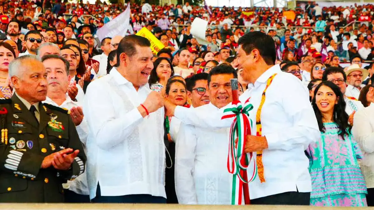 Alejandro Armenta respalda gestión de Salomón Jara en Oaxaca; destacan lazos regionales y seguridad