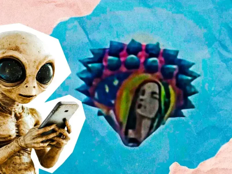 Supuesto ovni en Puebla causa revuelo; descubren que era un globo guadalupano