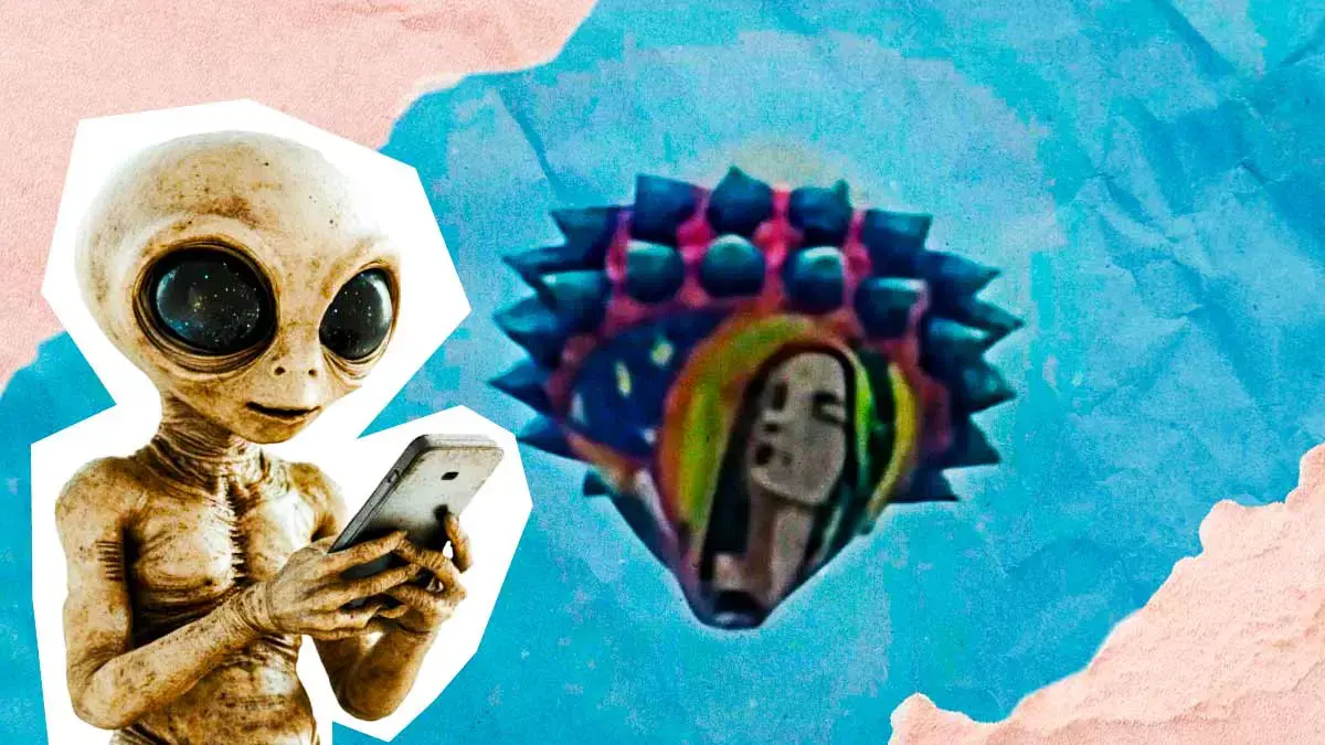 Supuesto ovni en Puebla causa revuelo; descubren que era un globo guadalupano