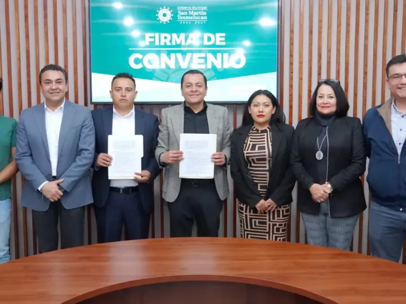 Firman convenio de colaboración gobierno de Texmelucan y el Instituto Intensivo de Excelencia Académica