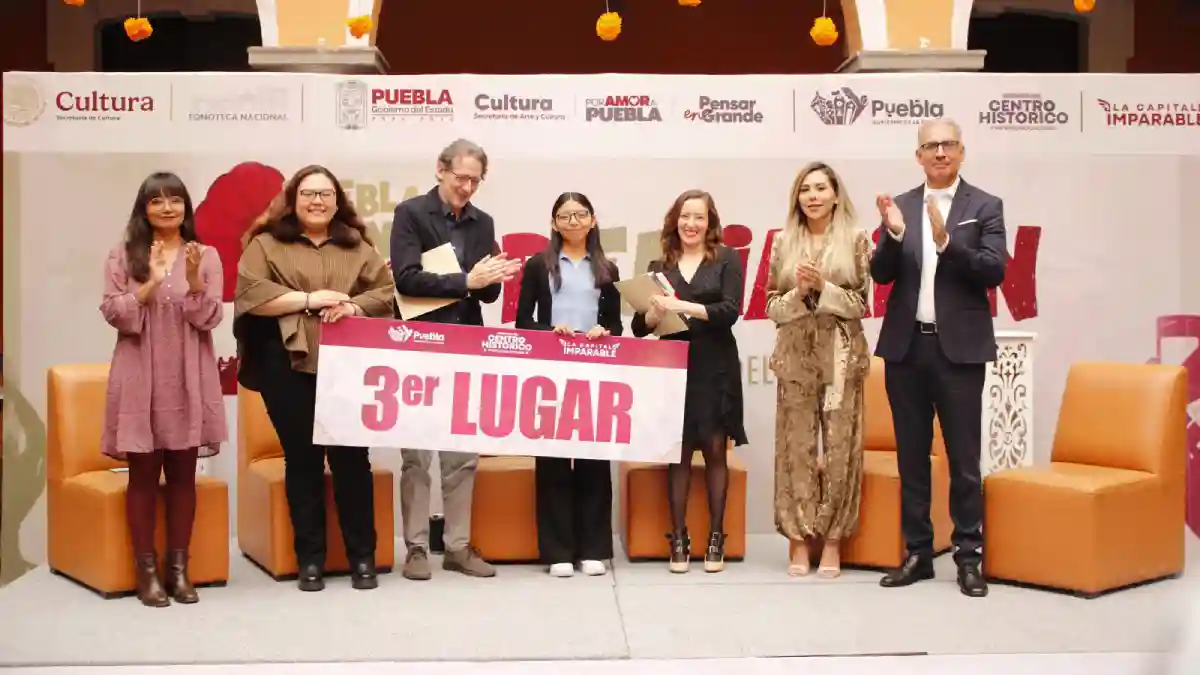 Premian a las y los ganadores del concurso “Puebla Suena: Postales Sonoras del Centro Histórico”