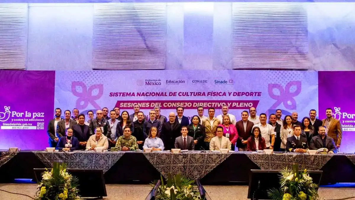 Puebla es sede de sesión del SINADE con autoridades deportivas nacionales