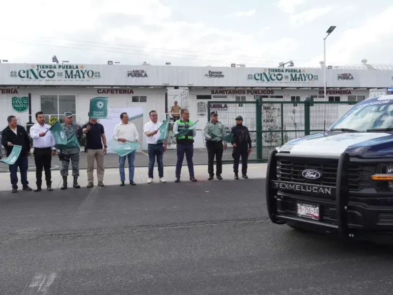 Inició en Texmelucan Operativo de Fiestas Decembrinas