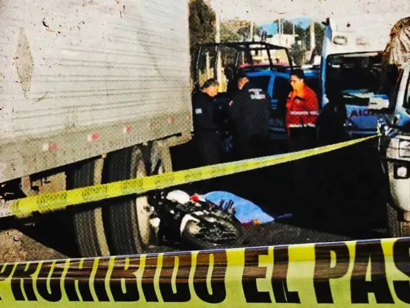 Motociclista murió tras chocar contra tráiler estacionado en la carretera federal México-Puebla