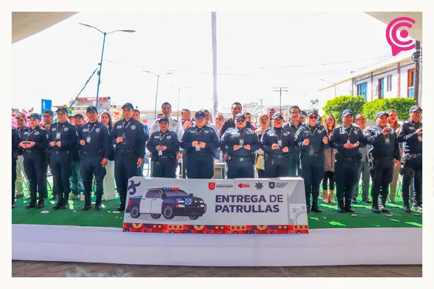 Huejotzingo refuerza la seguridad con 17 nuevas patrullas