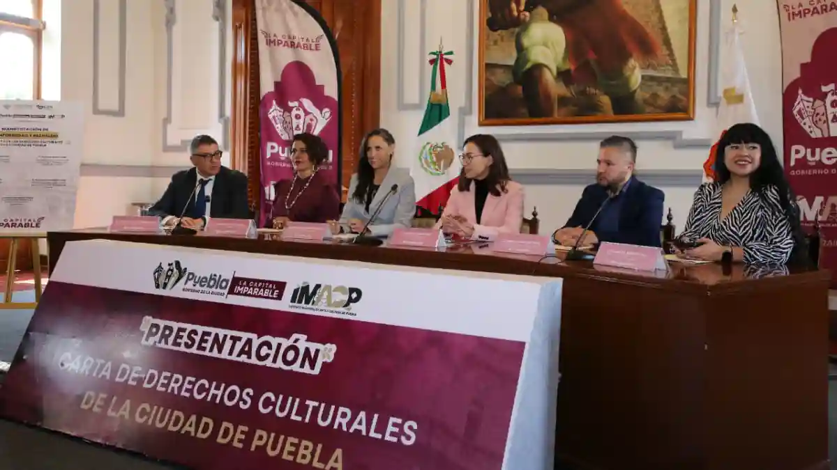 Presenta Gobierno de la Ciudad la primera Carta de los Derechos Culturales de Puebla