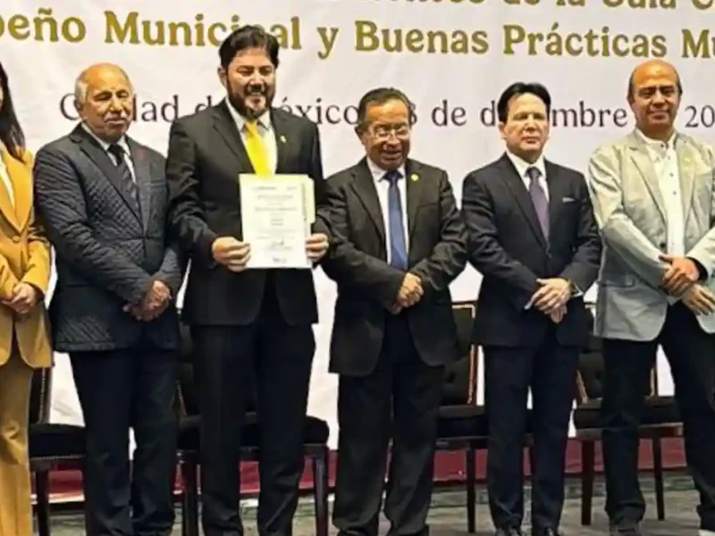 Puebla Capital obtiene el 1er lugar estatal en la guía consultiva de desempeño municipal 2025