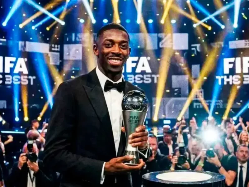 Ousmane Dembélé se consagra en la entrega de los Premios The Best 2025 