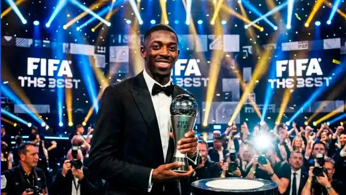 Ousmane Dembélé se consagra en la entrega de los Premios The Best 2025 