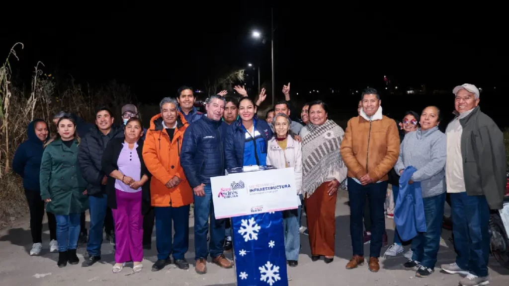 Fortalece San Andrés Cholula infraestructura eléctrica en San Luis Tehuiloyocan