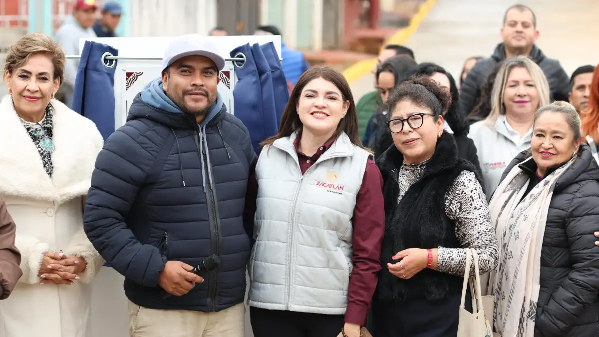 Acciones para el bienestar de la gente: Bety Sánchez inaugura obras prioritarias en Zacatlán