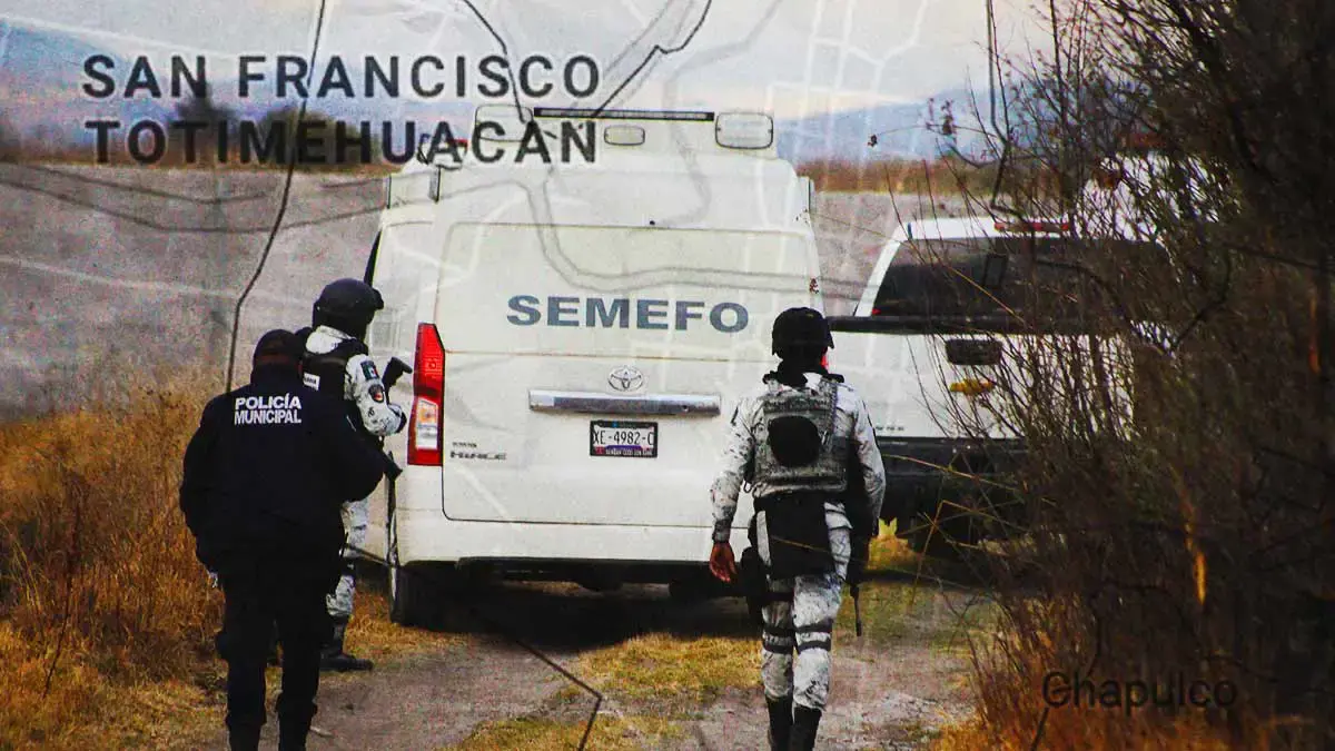 Sobrino encuentra el cuerpo entambado de su tío en San Francisco Totimehuacan, Puebla