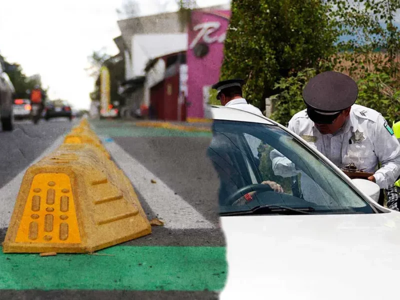 SSC Puebla multa a 15 automovilistas cada día por invadir ciclovías 
