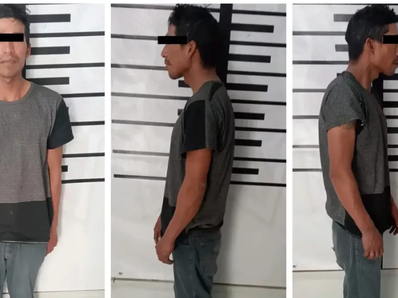 Detiene Seguridad Pública de Texmelucan a masculino por tentativa de robo a tienda de telefonía