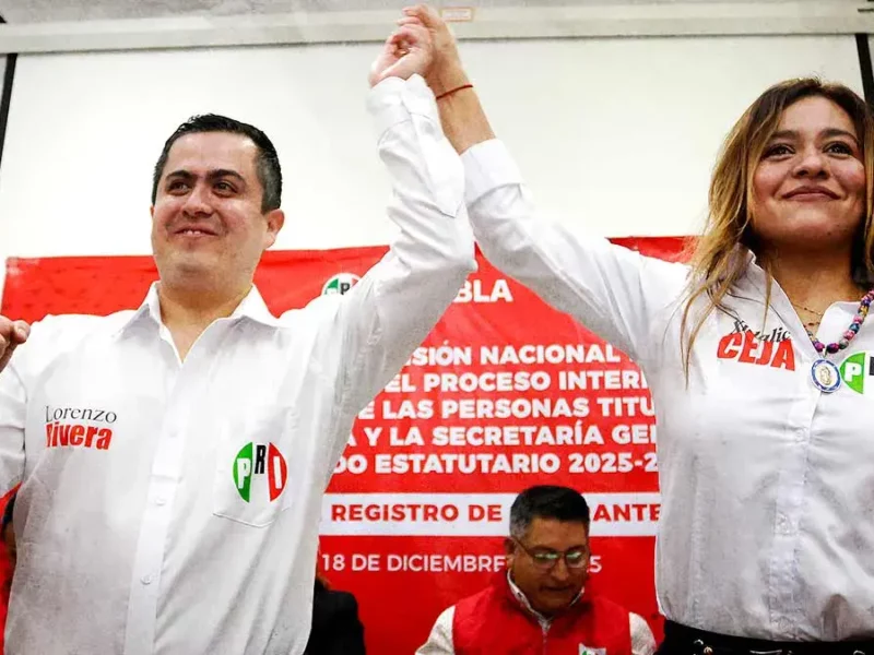 Xitlalic Ceja asume liderazgo del PRI Puebla, toma protesta como presidenta