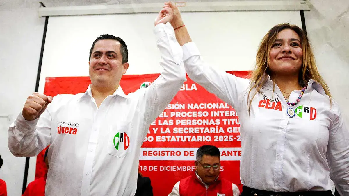 Xitlalic Ceja asume liderazgo del PRI Puebla, toma protesta como presidenta
