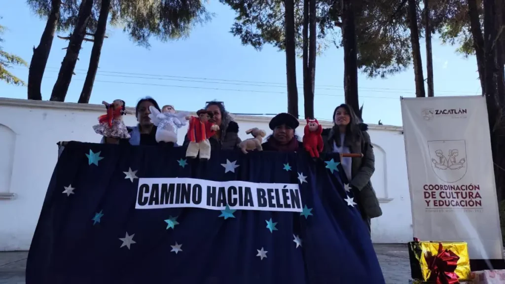 Con pastorelas, Ayuntamiento de Zacatlán acerca la cultura a la población y genera comunidad