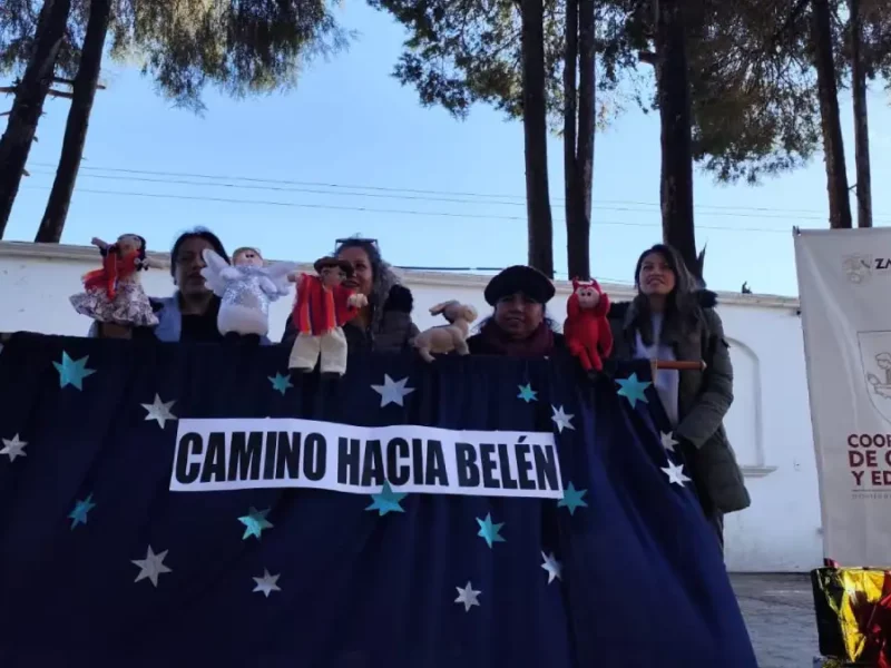 Con pastorelas, Ayuntamiento de Zacatlán acerca la cultura a la población y genera comunidad