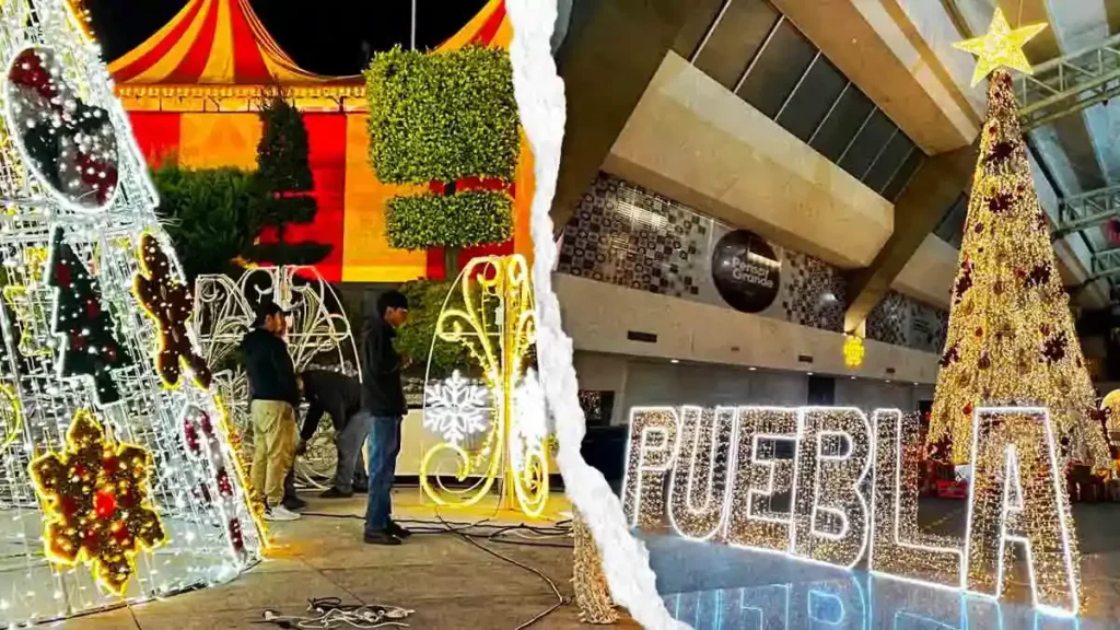 A marchas forzadas, preparan Festival Navideño 2025 de Puebla; estás serán las atracciones