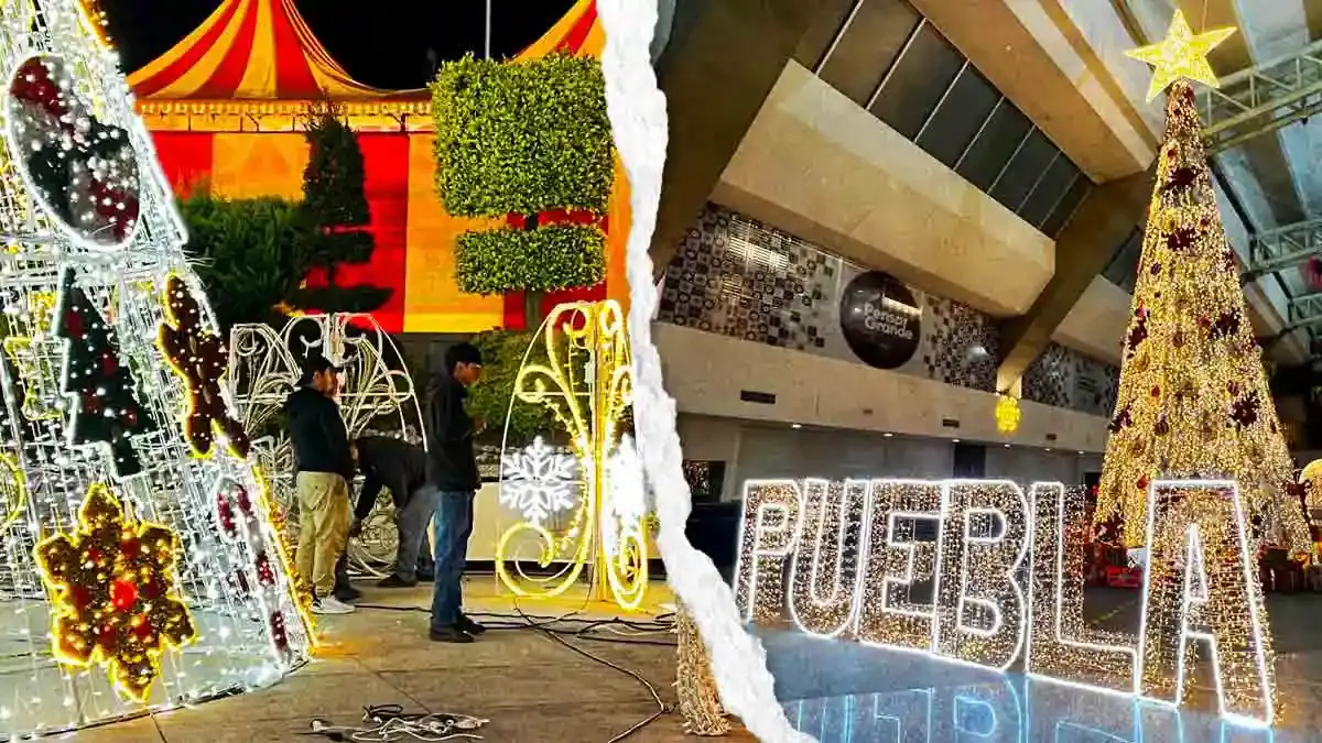 A marchas forzadas, preparan Festival Navideño 2025 de Puebla; estás serán las atracciones