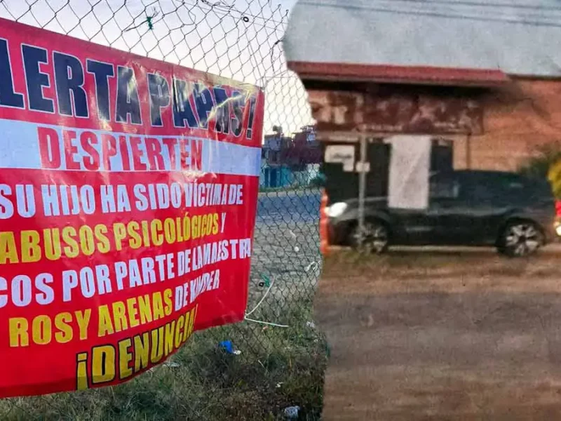Padres denuncian abusos psicológicos en kínder del Instituto D’Amicis, Puebla