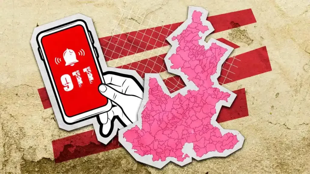 Puebla enfrenta 76% de llamadas falsas al 911 en diciembre 2025 