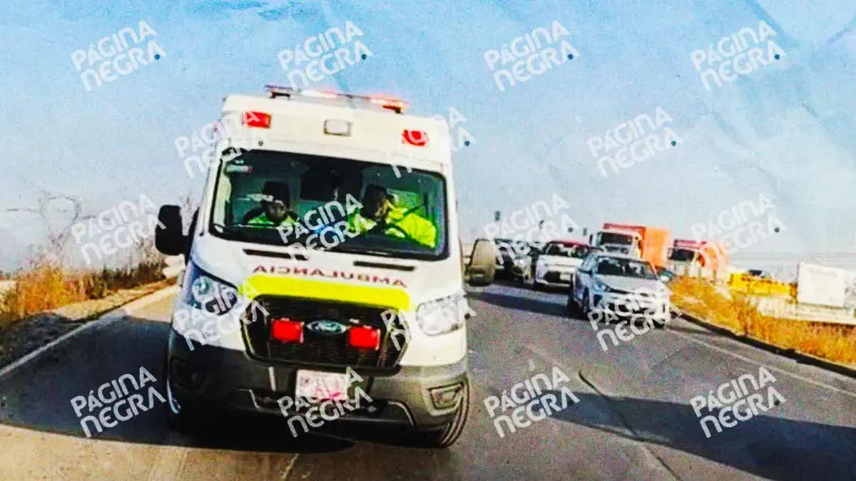 Motociclista murió en percance vehicular sobre el Periférico de Puebla en Coronango