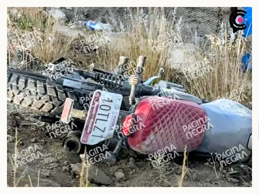 Motociclista murió en percance vehicular sobre el Periférico de Puebla en Coronango