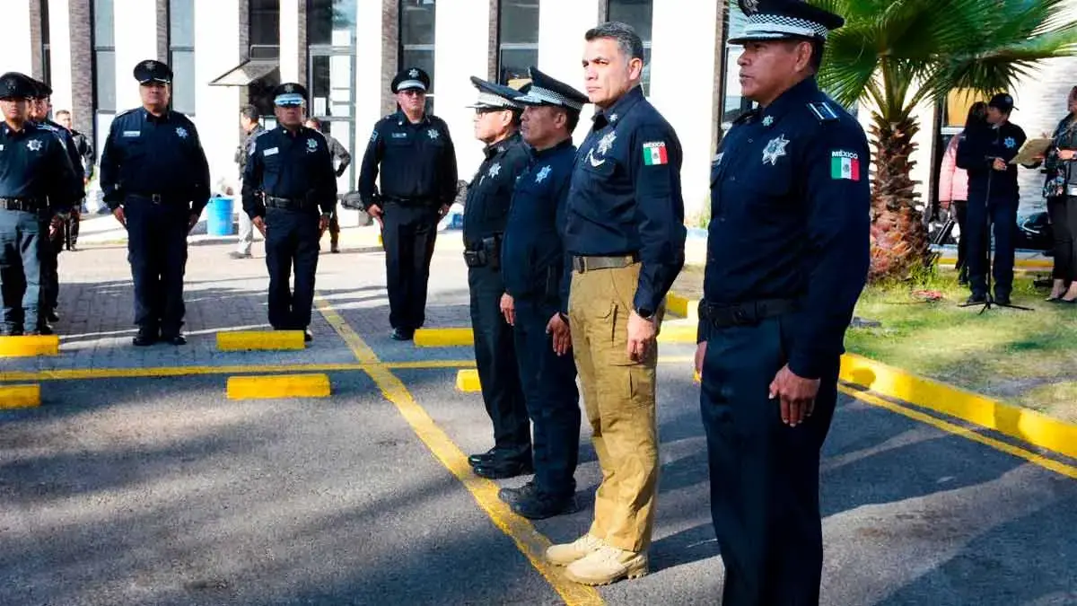 Félix Pallares refuerza seguridad en Comisaría Sur de SSC Puebla en Nochebuena