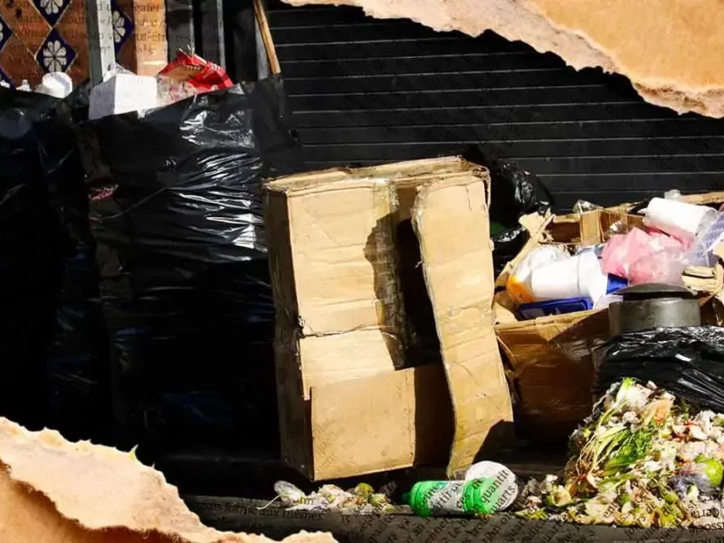 Unidades Habitacionales amanecen llenas de basura tras suspensión de Limpia Puebla en Navidad