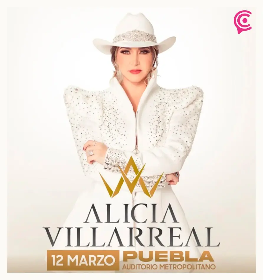 Alicia Villarreal llegará al Auditorio Metropolitano de Puebla en 2026; boletos ya disponibles