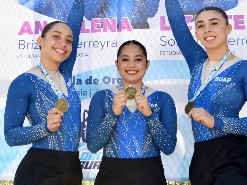 La historia de un trío de gimnastas que levantó el vuelo