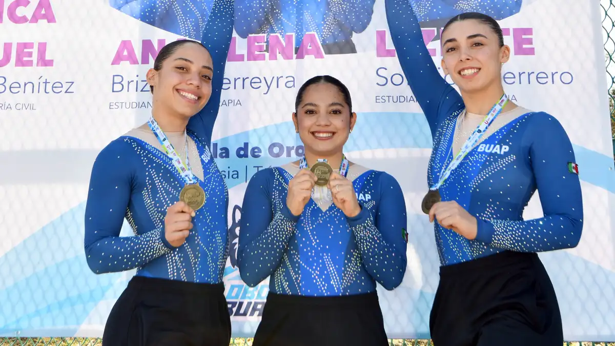 La historia de un trío de gimnastas que levantó el vuelo