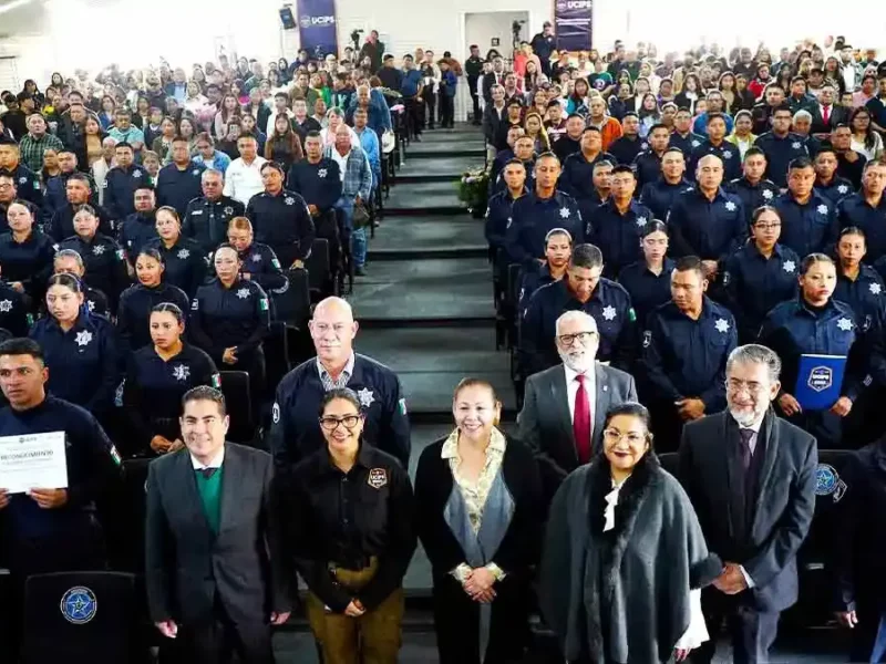 Puebla gradúa 303 policías de Proximidad en 2025 desde la UCIPS