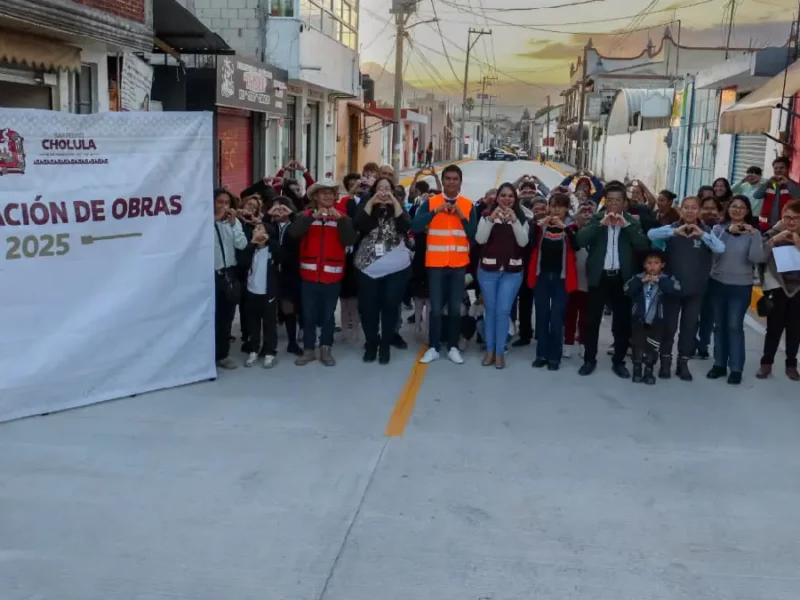 Tonantzin Fernández fortalece la movilidad con la inauguración de vialidades en San Pedro Cholula