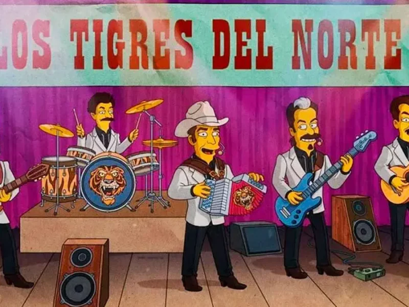 Los Tigres del Norte debutan en Los Simpson con episodio en Springfield