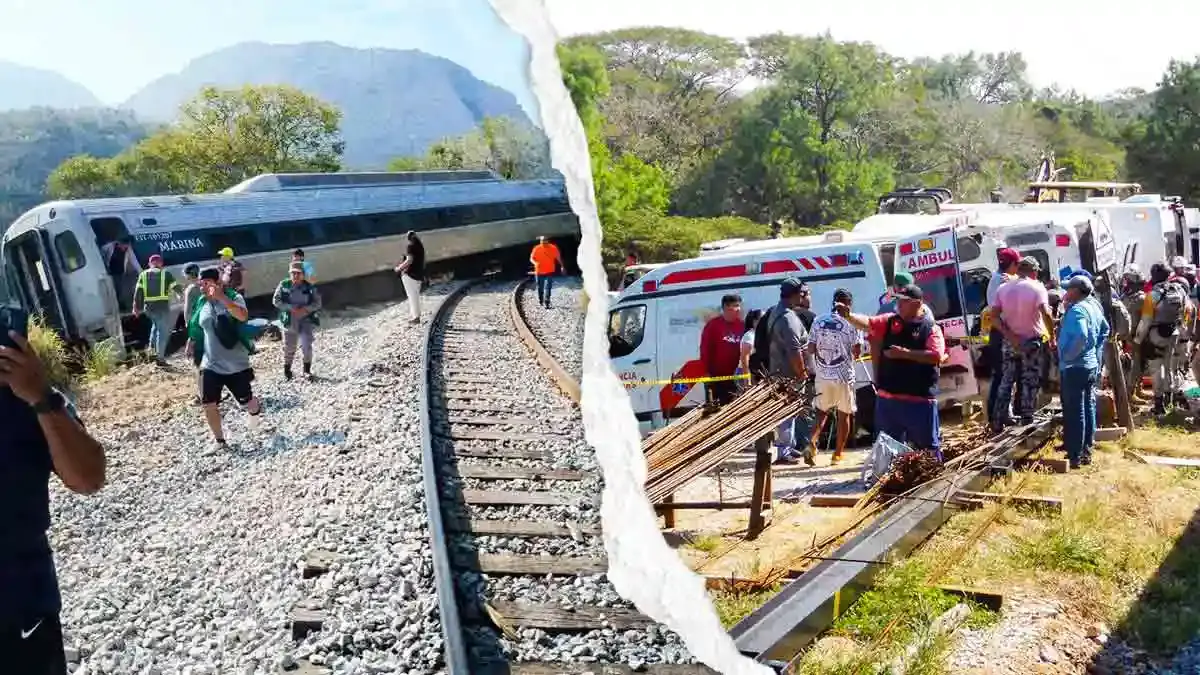 Federación confirma 13 muertos en el descarrilamiento del Tren Interoceánico; FGR inicia investigación