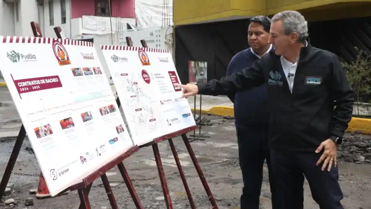 Fortalece Pepe Chedraui Campaña Bacheando Puebla con recursos obtenidos del programa Estaciónate Aquí