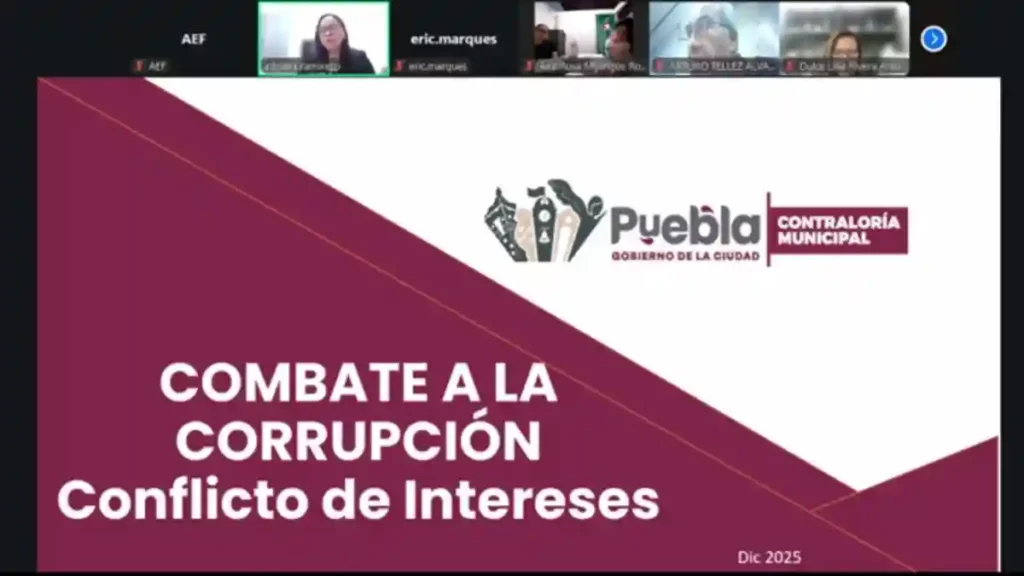 Capacita Contraloría Municipal a personas servidoras públicas en combate a la corrupción