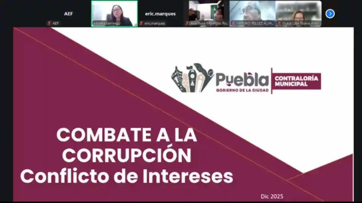Capacita Contraloría Municipal a personas servidoras públicas en combate a la corrupción
