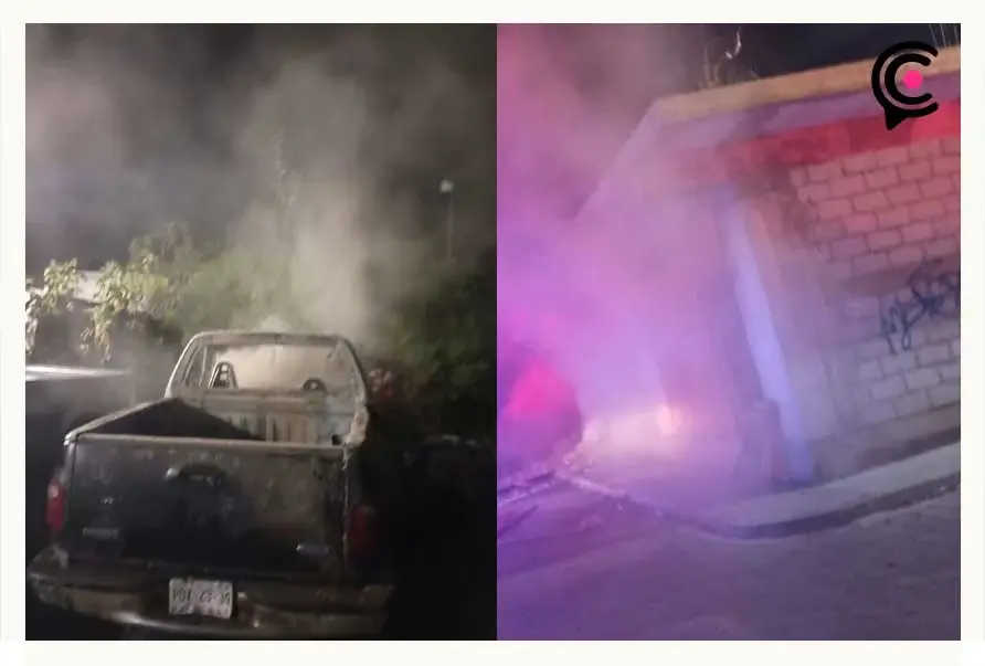 Presuntos grupos delictivos vandalizan casa y camionetas del exalcalde de Palmar de Bravo, Adán Silva