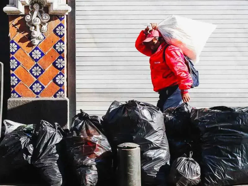 Así será la recolección de basura en Puebla durante Fin de Año