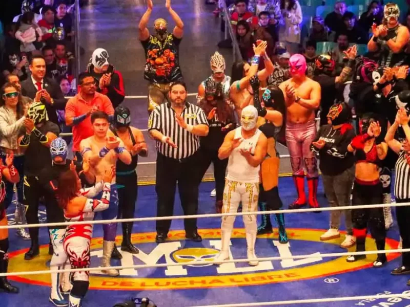 Arena Puebla se despide del 2025 con espectacular función de lucha libre