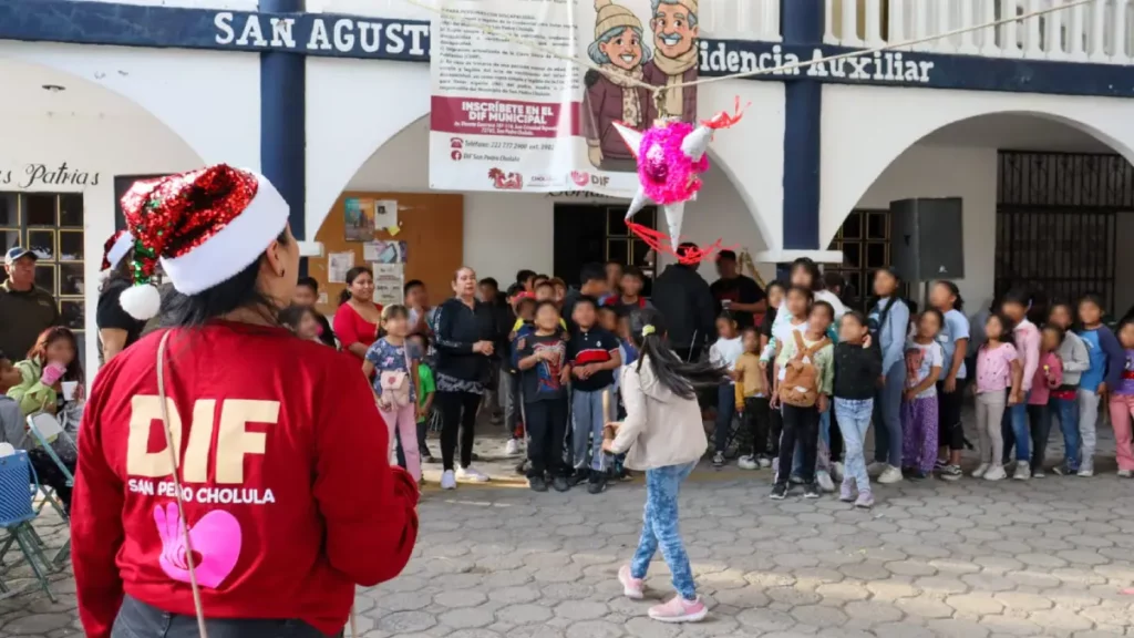 Con posadas decembrinas, Tonantzin Fernández fortalece la convivencia familiar en San Pedro Cholula
