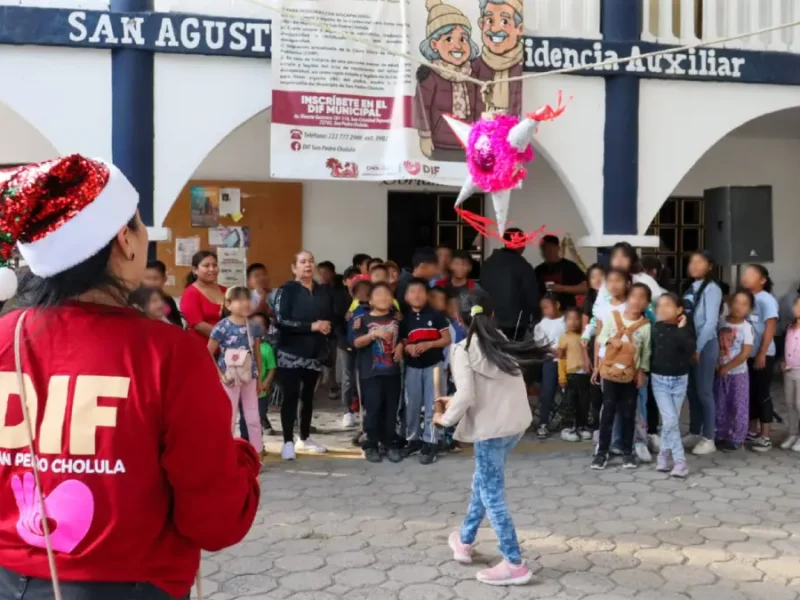 Con posadas decembrinas, Tonantzin Fernández fortalece la convivencia familiar en San Pedro Cholula
