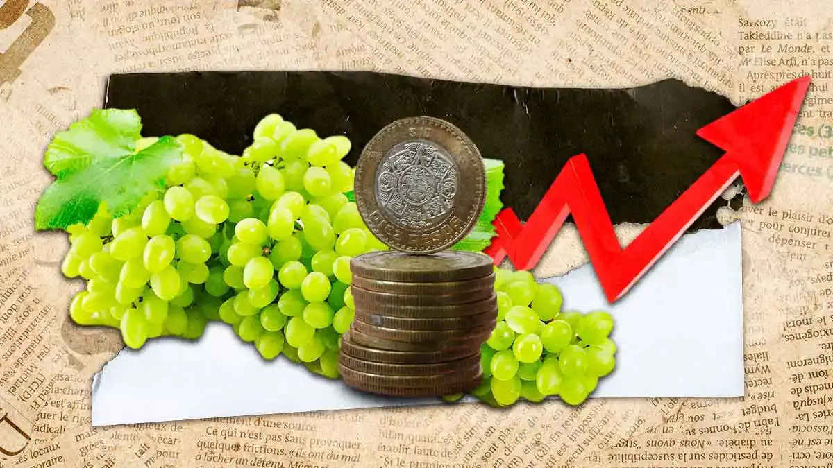 Precio de las uvas se dispara: hasta 80 pesos el kilo en mercados de Puebla rumbo al Año Nuevo