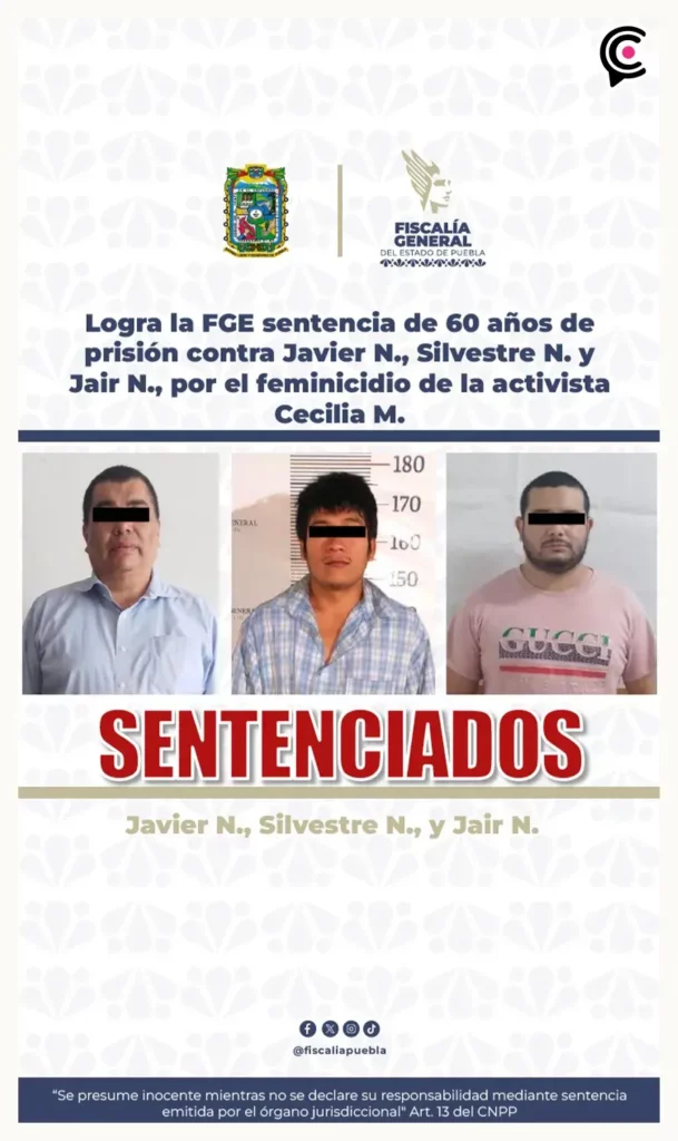 Pena máxima de 60 años a Javier López Zavala por el feminicidio de Cecilia Monzón